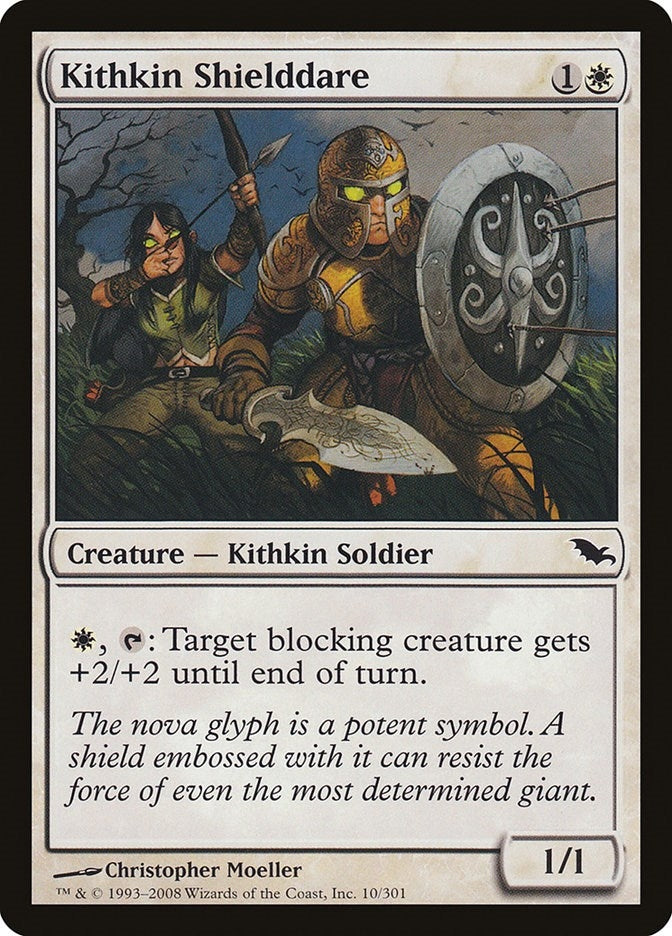 Image for Kithkin Shielddare (10) [Shadowmoor] - Magic: The Gathering