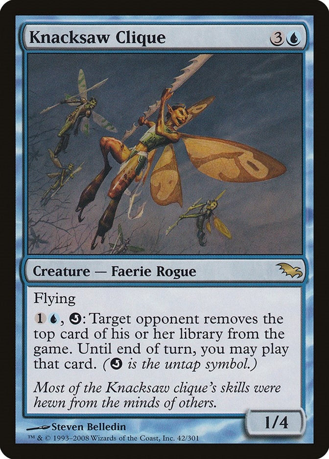Image for Knacksaw Clique (42) [Shadowmoor] - Magic: The Gathering