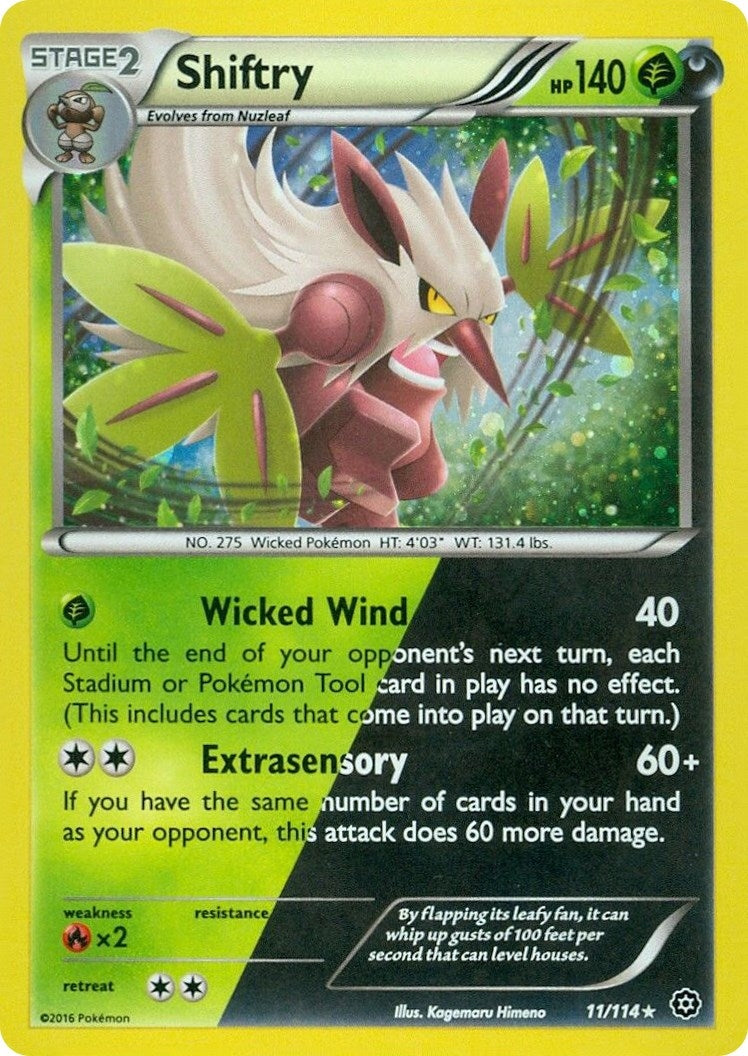 Image for Shiftry - 11/114 (Cosmos Holo) (011/114) [Miscellaneous Cards & Products] - Pokemon