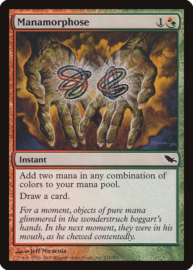 Image for Manamorphose (211) [Shadowmoor] - Magic: The Gathering