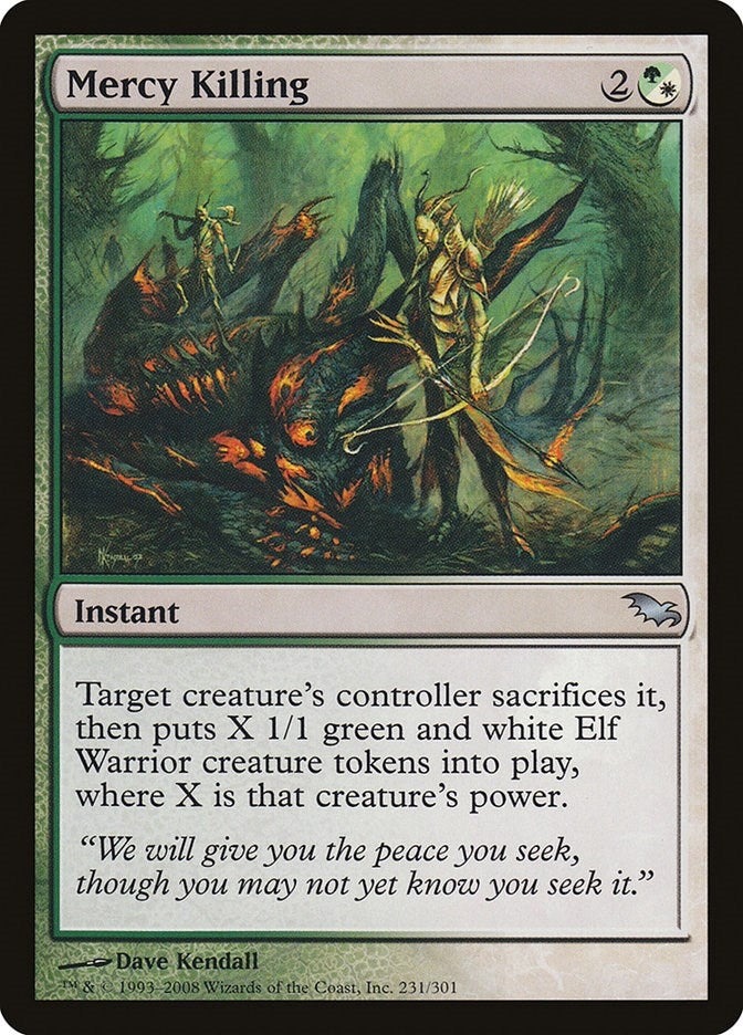 Image for Mercy Killing (231) [Shadowmoor] - Magic: The Gathering
