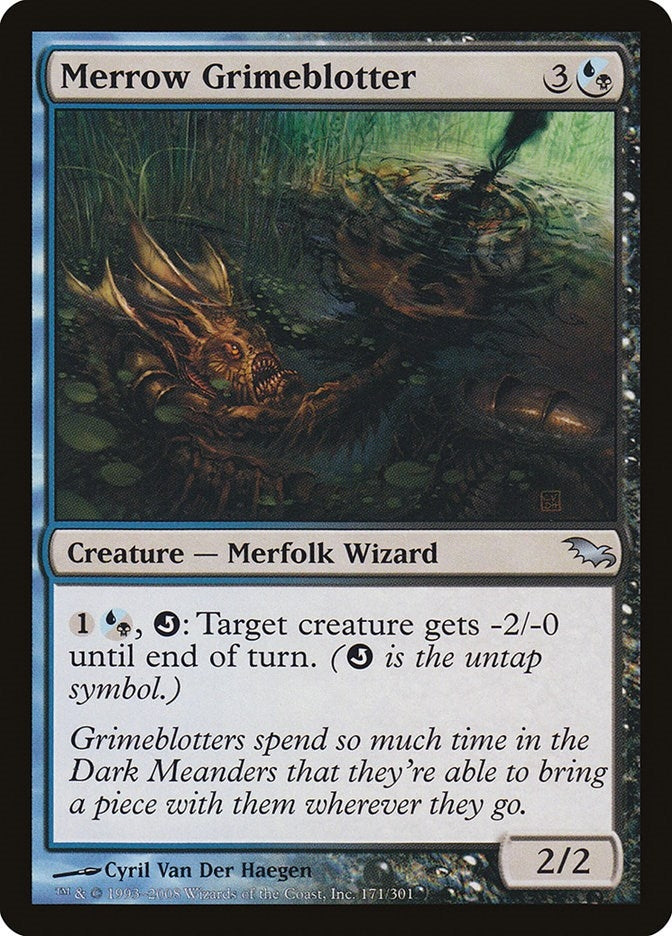 Image for Merrow Grimeblotter (171) [Shadowmoor] - Magic: The Gathering