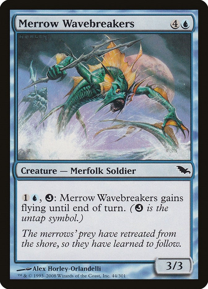 Image for Merrow Wavebreakers (44) [Shadowmoor] - Magic: The Gathering