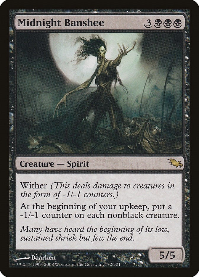 Image for Midnight Banshee (72) [Shadowmoor] - Magic: The Gathering
