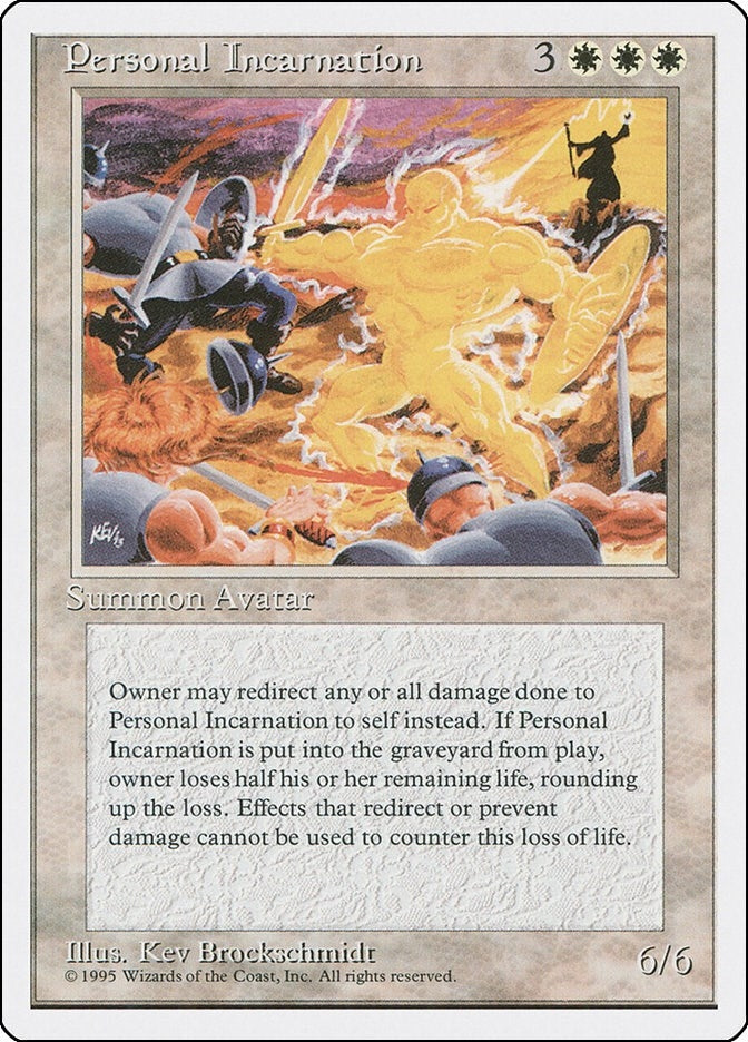 Image for Personal Incarnation [Fourth Edition] - Magic: The Gathering