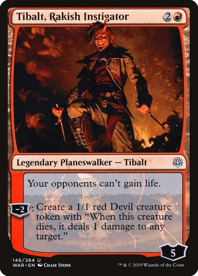 Image for Tibalt, Rakish Instigator (146) [War of the Spark] - Magic: The Gathering