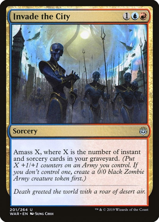 Image for Invade the City (201) [War of the Spark] - Magic: The Gathering