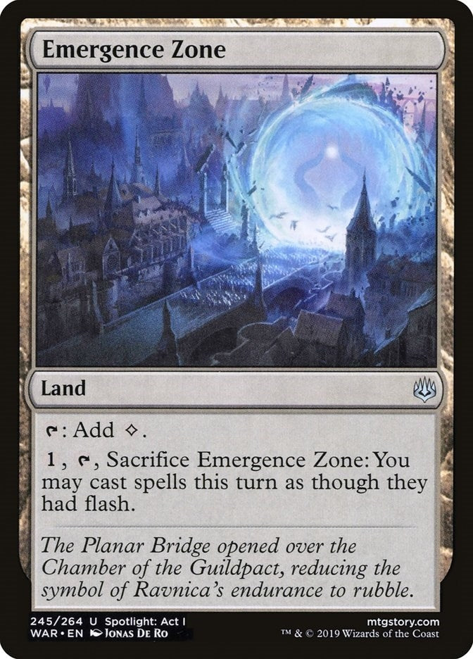 Image for Emergence Zone (245) [War of the Spark] - Magic: The Gathering