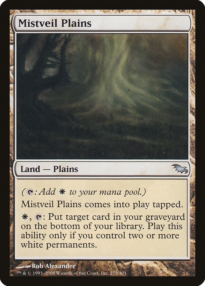Image for Mistveil Plains (275) [Shadowmoor] - Magic: The Gathering