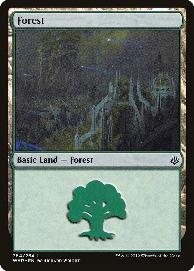 Image for Forest (264) (264) [War of the Spark] - Magic: The Gathering
