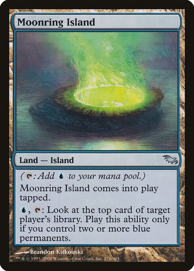 Image for Moonring Island (276) [Shadowmoor] - Magic: The Gathering