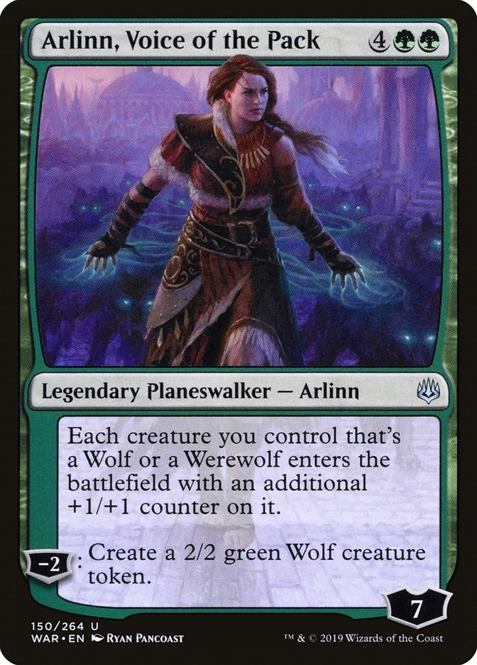Image for Arlinn, Voice of the Pack (150) [War of the Spark] - Magic: The Gathering