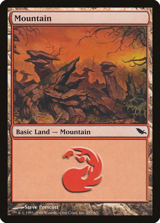 Image for Mountain (297) (297) [Shadowmoor] - Magic: The Gathering