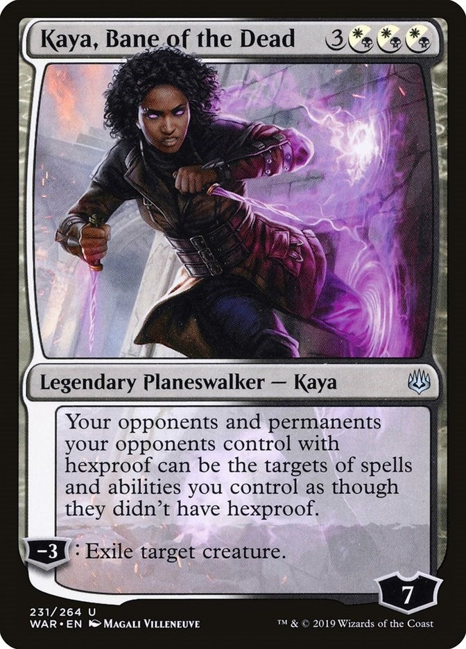 Image for Kaya, Bane of the Dead (231) [War of the Spark] - Magic: The Gathering