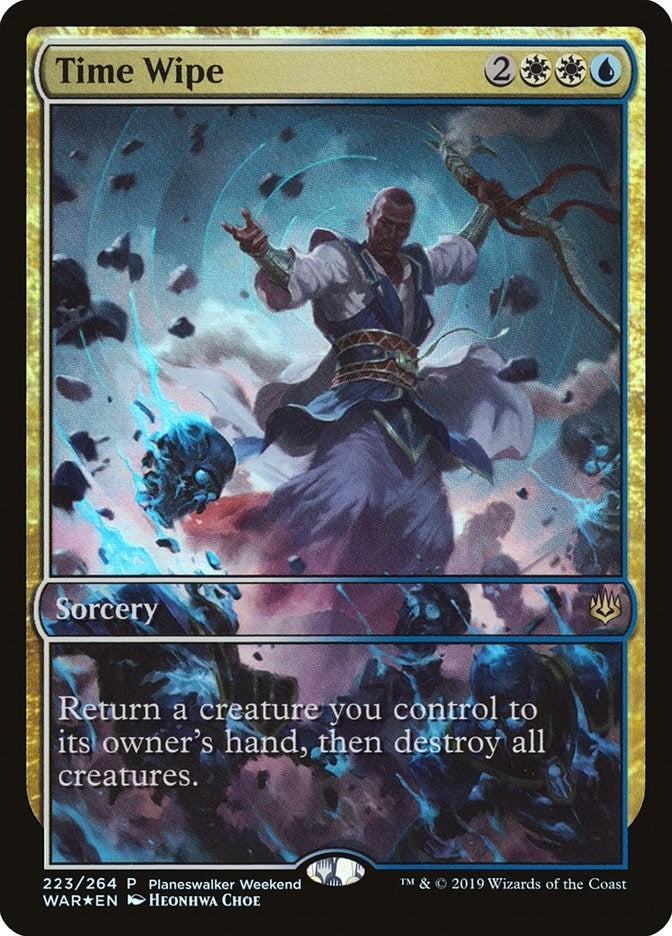 Image for Time Wipe (223) [Planeswalker Event Promos] - Magic: The Gathering