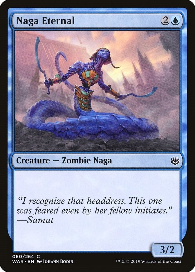 Image for Naga Eternal (60) [War of the Spark] - Magic: The Gathering
