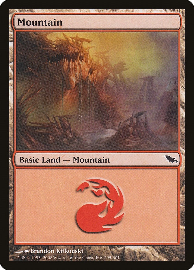 Image for Mountain (295) (295) [Shadowmoor] - Magic: The Gathering