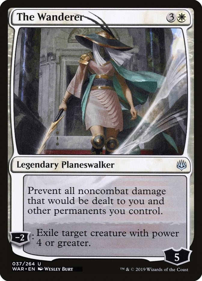 Image for The Wanderer (37) [War of the Spark] - Magic: The Gathering