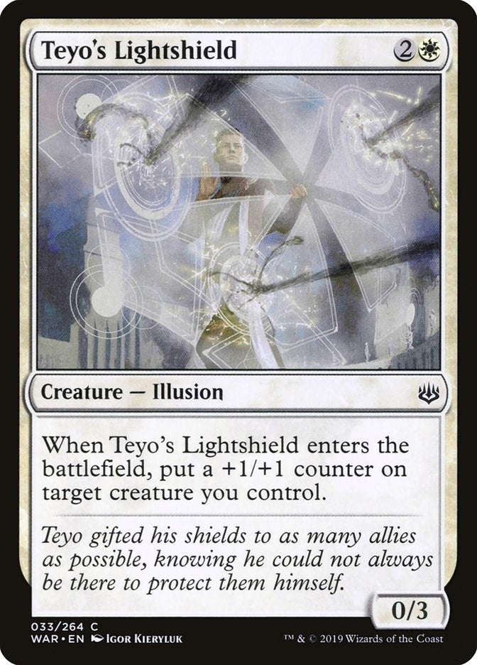 Image for Teyo's Lightshield (33) [War of the Spark] - Magic: The Gathering