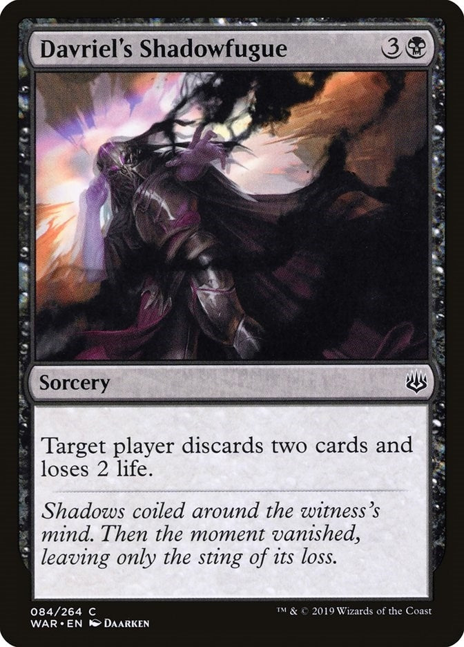Image for Davriel's Shadowfugue (84) [War of the Spark] - Magic: The Gathering