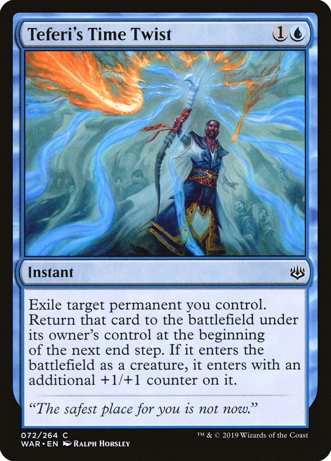 Image for Teferi's Time Twist (72) [War of the Spark] - Magic: The Gathering