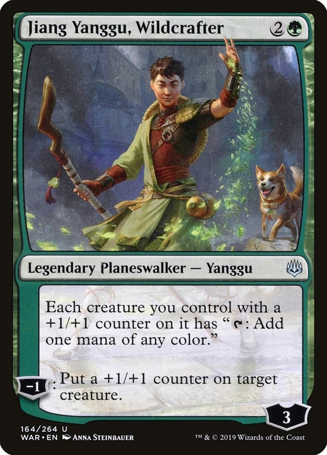Image for Jiang Yanggu, Wildcrafter (164) [War of the Spark] - Magic: The Gathering