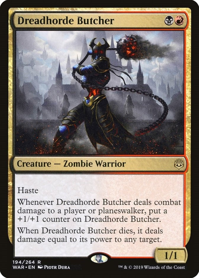 Image for Dreadhorde Butcher (194) [War of the Spark] - Magic: The Gathering