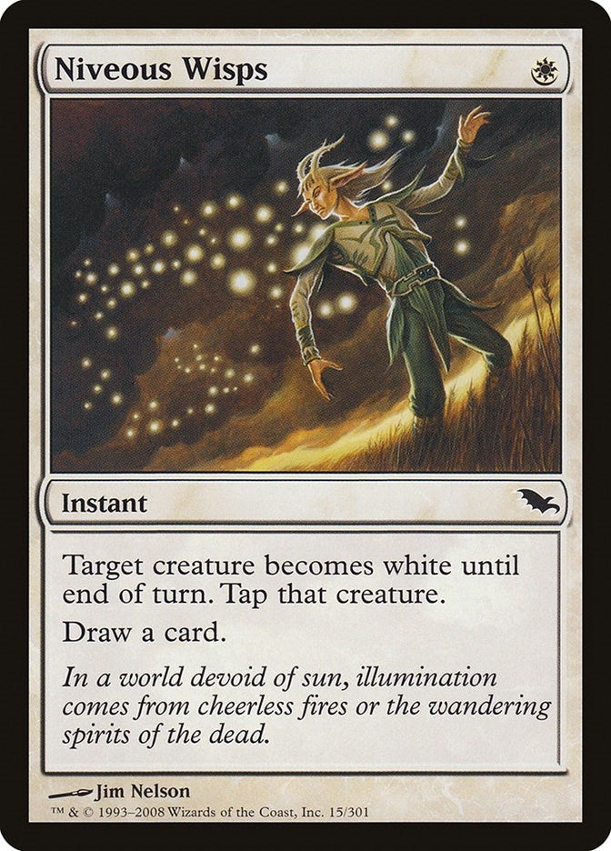 Image for Niveous Wisps (15) [Shadowmoor] - Magic: The Gathering