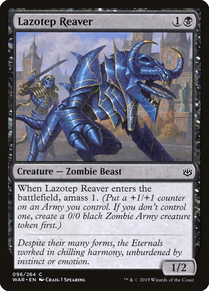Image for Lazotep Reaver (96) [War of the Spark] - Magic: The Gathering