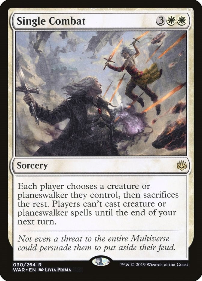 Image for Single Combat (30) [War of the Spark] - Magic: The Gathering