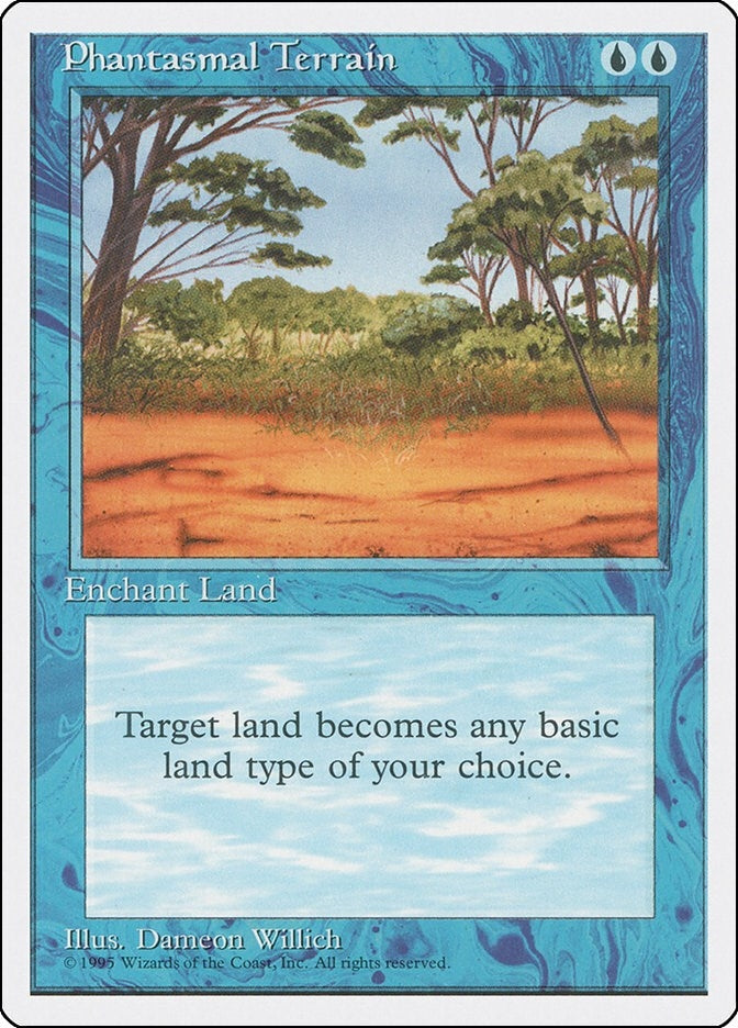 Image for Phantasmal Terrain [Fourth Edition] - Magic: The Gathering