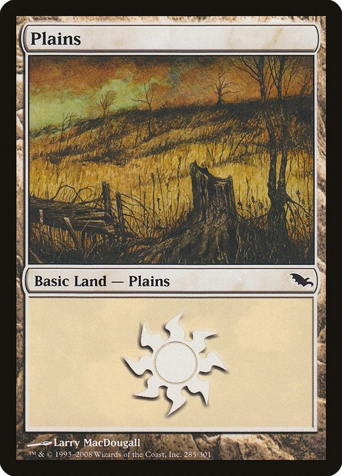 Image for Plains (285) (285) [Shadowmoor] - Magic: The Gathering