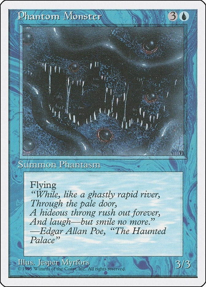 Image for Phantom Monster [Fourth Edition] - Magic: The Gathering