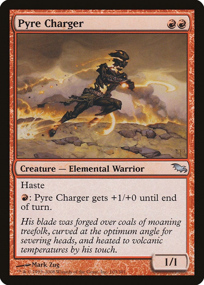 Image for Pyre Charger (103) [Shadowmoor] - Magic: The Gathering