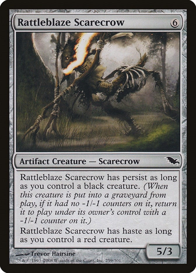Rattleblaze Scarecrow (259) [Shadowmoor]