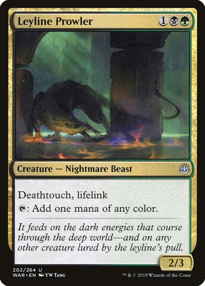 Image for Leyline Prowler (202) [War of the Spark] - Magic: The Gathering