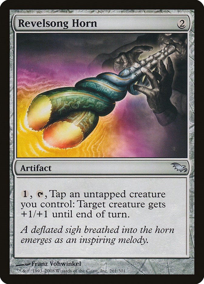 Image for Revelsong Horn (261) [Shadowmoor] - Magic: The Gathering