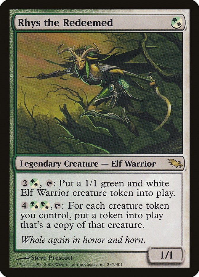 Image for Rhys the Redeemed (237) [Shadowmoor] - Magic: The Gathering