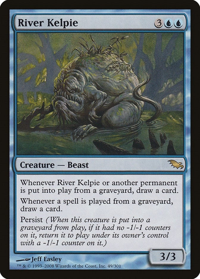 Image for River Kelpie (49) [Shadowmoor] - Magic: The Gathering