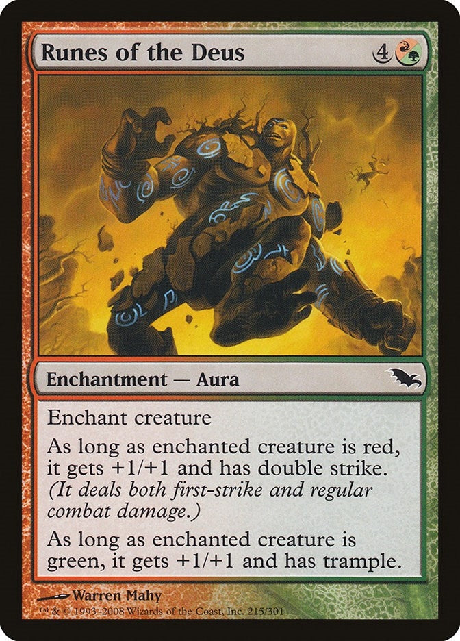 Image for Runes of the Deus (215) [Shadowmoor] - Magic: The Gathering