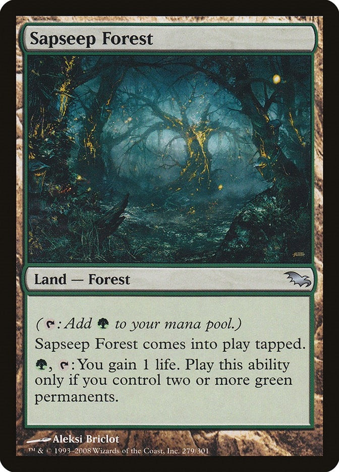 Image for Sapseep Forest (279) [Shadowmoor] - Magic: The Gathering