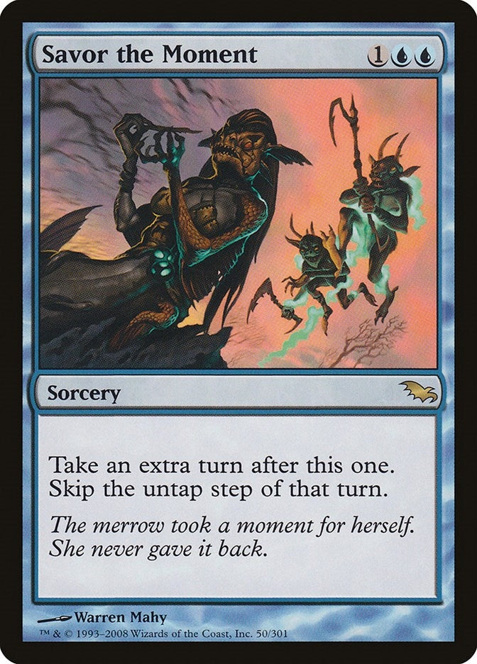 Image for Savor the Moment (50) [Shadowmoor] - Magic: The Gathering