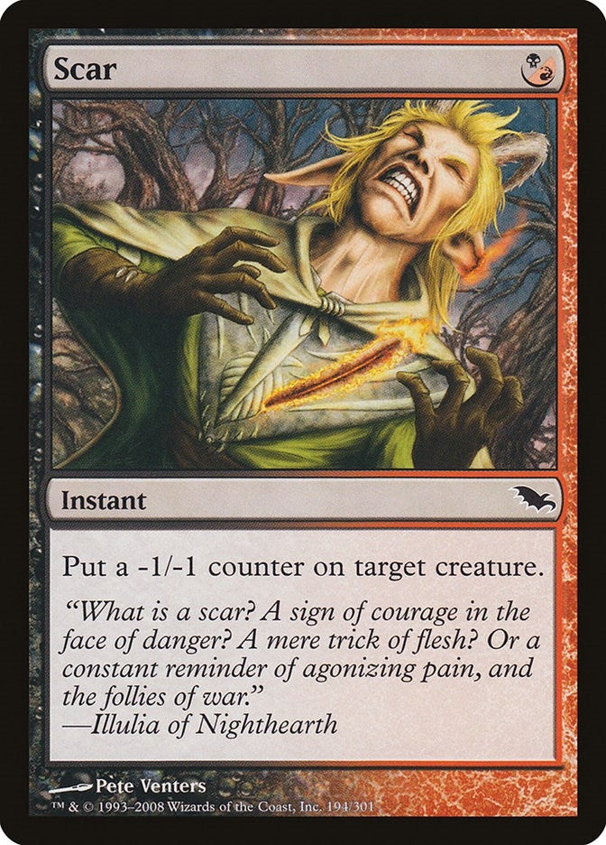 Image for Scar (194) [Shadowmoor] - Magic: The Gathering