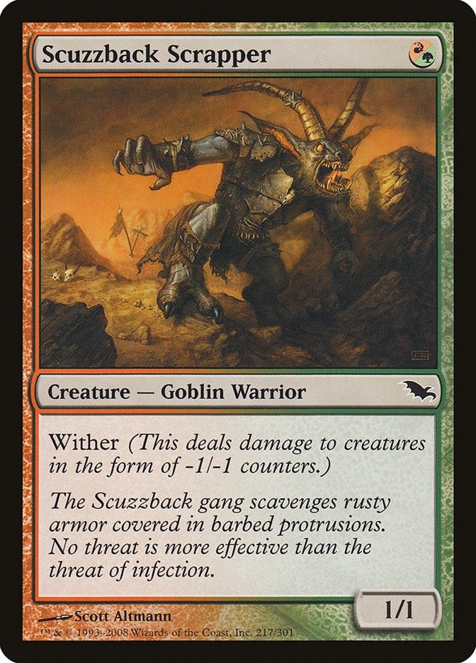 Image for Scuzzback Scrapper (217) [Shadowmoor] - Magic: The Gathering