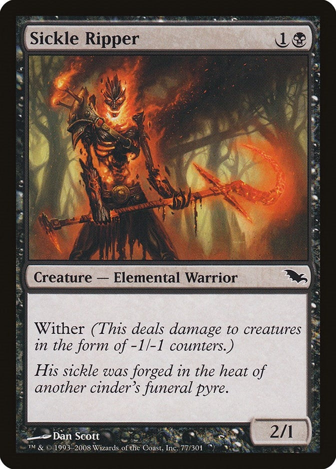 Image for Sickle Ripper (77) [Shadowmoor] - Magic: The Gathering