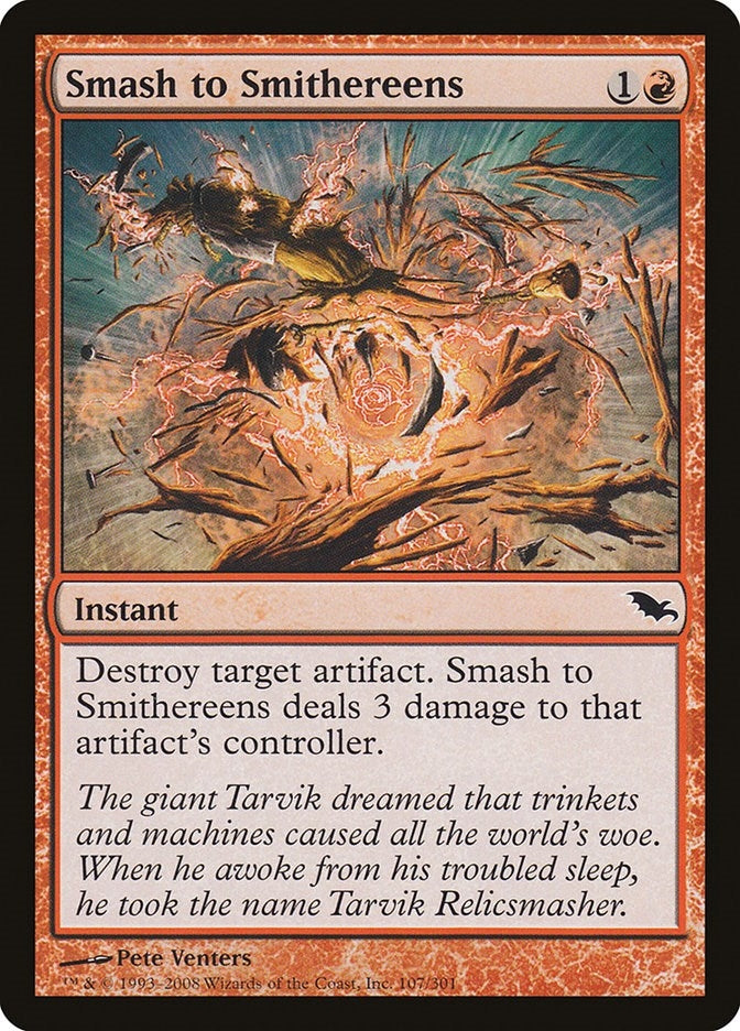 Image for Smash to Smithereens (107) [Shadowmoor] - Magic: The Gathering