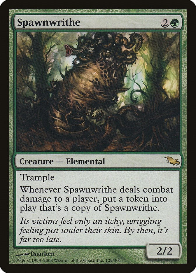 Image for Spawnwrithe (129) [Shadowmoor] - Magic: The Gathering