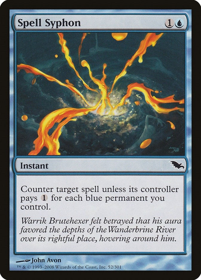 Image for Spell Syphon (52) [Shadowmoor] - Magic: The Gathering