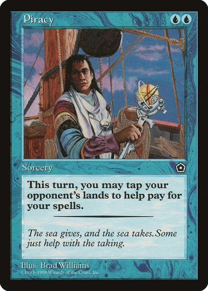 Image for Piracy [Portal Second Age] - Magic: The Gathering