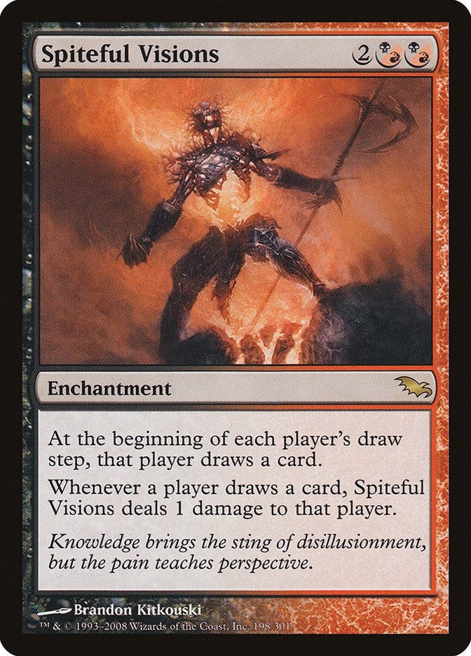 Image for Spiteful Visions (198) [Shadowmoor] - Magic: The Gathering
